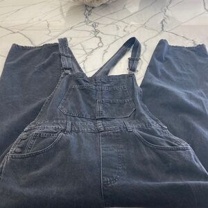 Free people denim overalls.